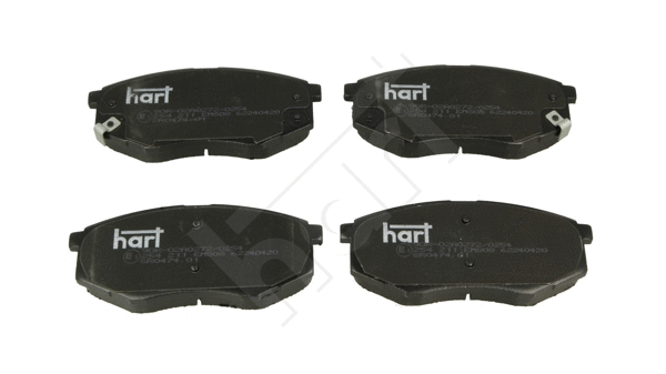 Brake Pad Set, disc brake (254 211)
