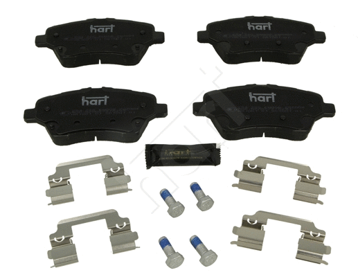 Brake Pad Set, disc brake (254 220)