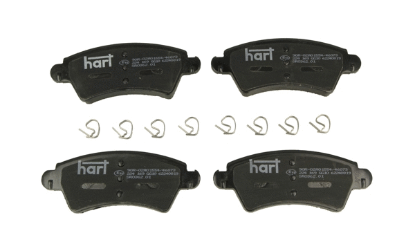 Brake Pad Set, disc brake (224 169)