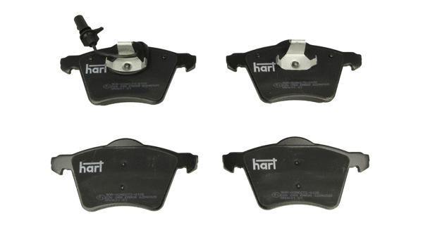Brake Pad Set, disc brake (226 048)