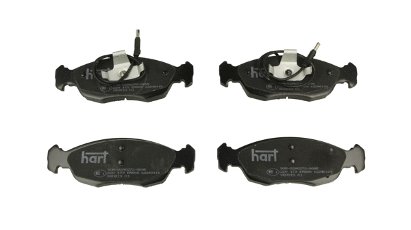 Brake Pad Set, disc brake (220 173)