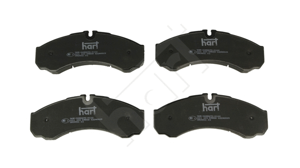 Brake Pad Set, disc brake (221 123)