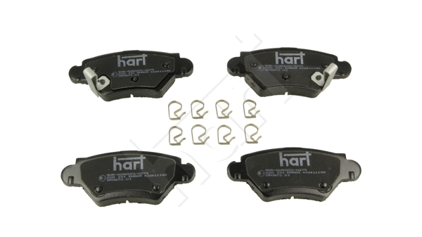 Brake Pad Set, disc brake (220 191)