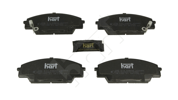 Brake Pad Set, disc brake (256 513)