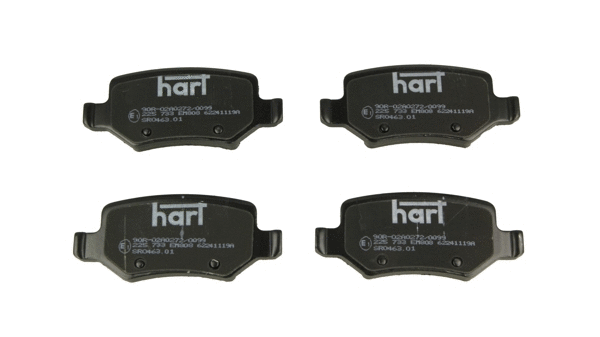Brake Pad Set, disc brake (225 733)