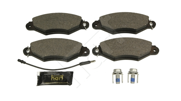 Brake Pad Set, disc brake (252 319)