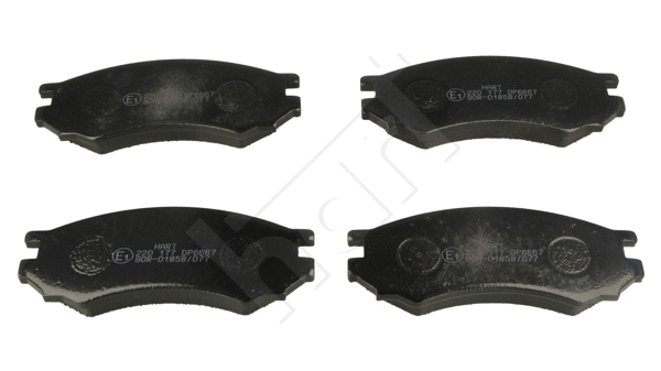Brake Pad Set, disc brake (220 177)