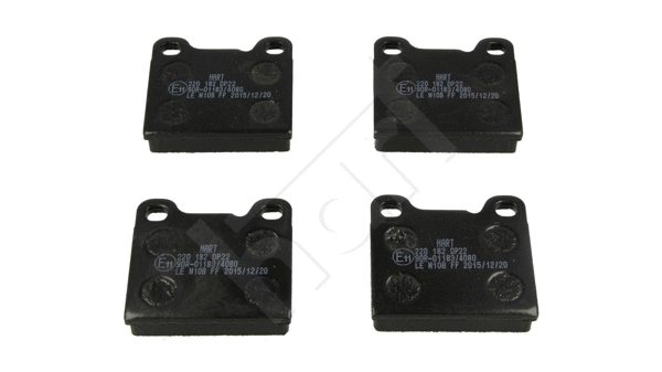 Brake Pad Set, disc brake (220 182)