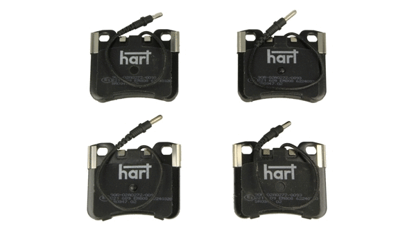 Brake Pad Set, disc brake (221 609)
