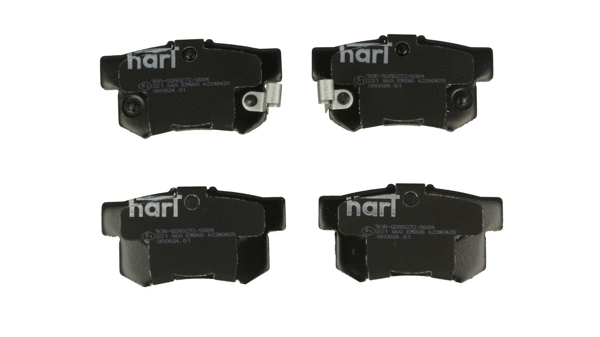 Brake Pad Set, disc brake (221 660)