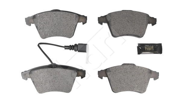 Brake Pad Set, disc brake (261 729)
