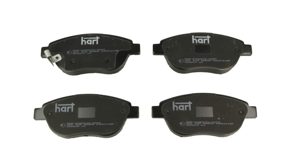 Brake Pad Set, disc brake (256 528)