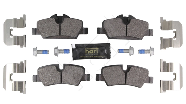 Brake Pad Set, disc brake (261 833)
