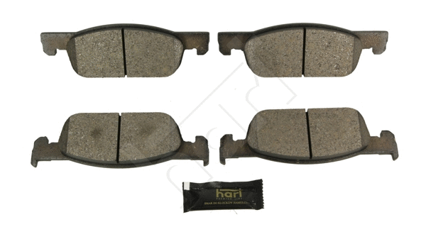 Brake Pad Set, disc brake (252 919)
