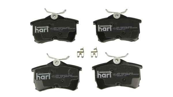 Brake Pad Set, disc brake (221 109)