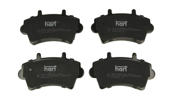 Brake Pad Set, disc brake (219 127)