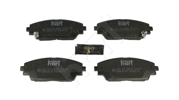 Brake Pad Set, disc brake (256 945)
