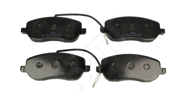 Brake Pad Set, disc brake (221 072)