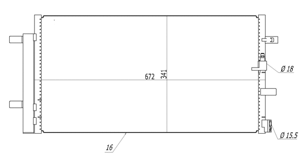 Condenser, air conditioning (621 529)