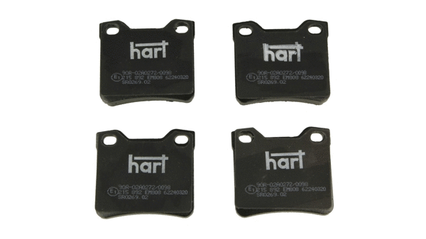 Brake Pad Set, disc brake (215 892)