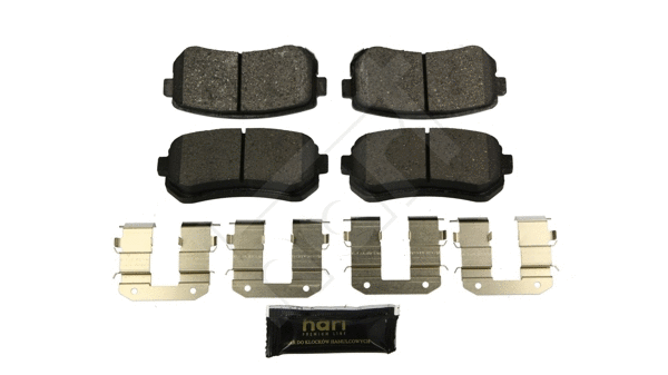 Brake Pad Set, disc brake (252 294)