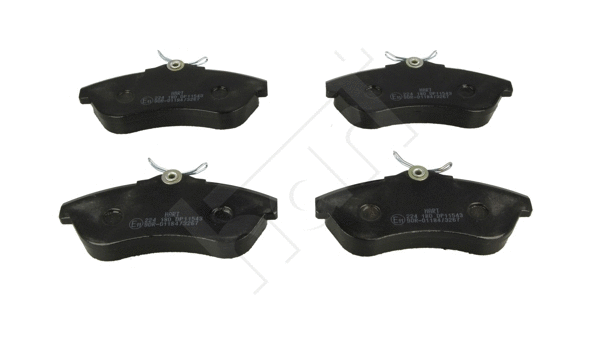 Brake Pad Set, disc brake (224 180)