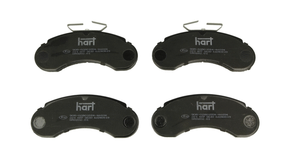 Brake Pad Set, disc brake (221 607)