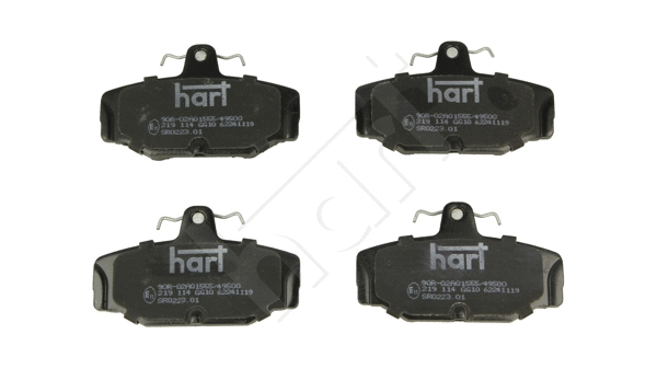 Brake Pad Set, disc brake (219 114)