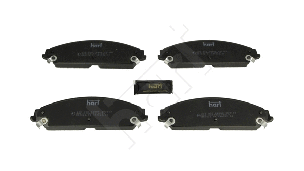Brake Pad Set, disc brake (256 956)