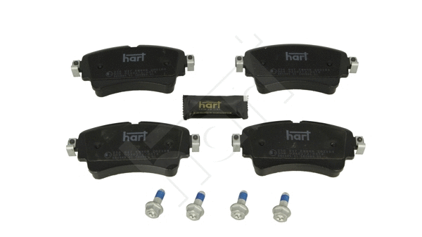 Brake Pad Set, disc brake (256 947)