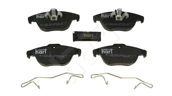 Brake Pad Set, disc brake (256 527)
