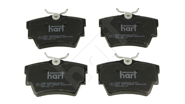 Brake Pad Set, disc brake (221 120)