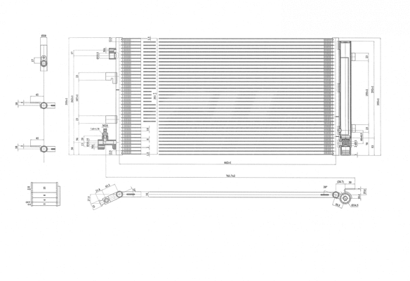Condenser, air conditioning (612 264)