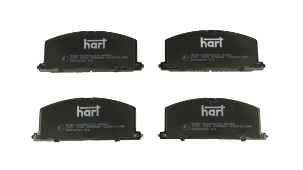 Brake Pad Set, disc brake (215 293)