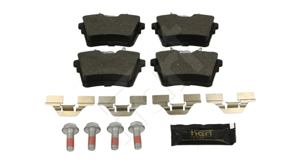 Brake Pad Set, disc brake (252 312)