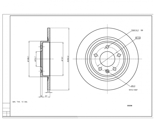Brake Disc (232 238)