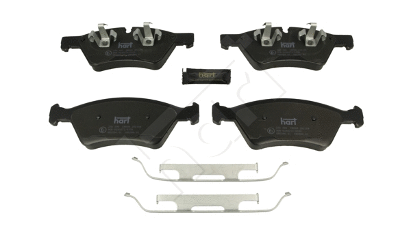Brake Pad Set, disc brake (256 500)