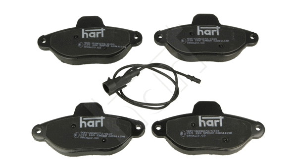 Brake Pad Set, disc brake (219 148)