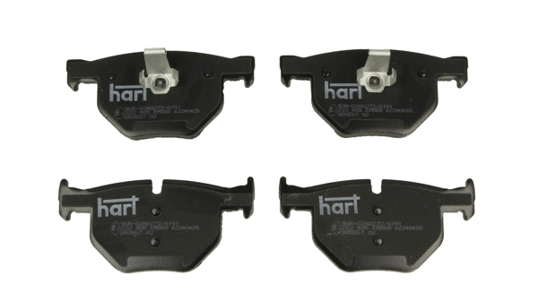 Brake Pad Set, disc brake (222 405)