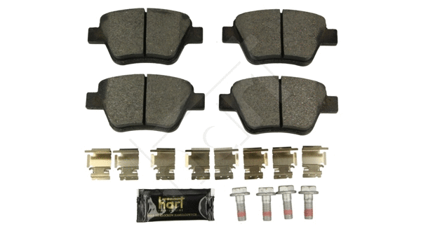 Brake Pad Set, disc brake (249 007)