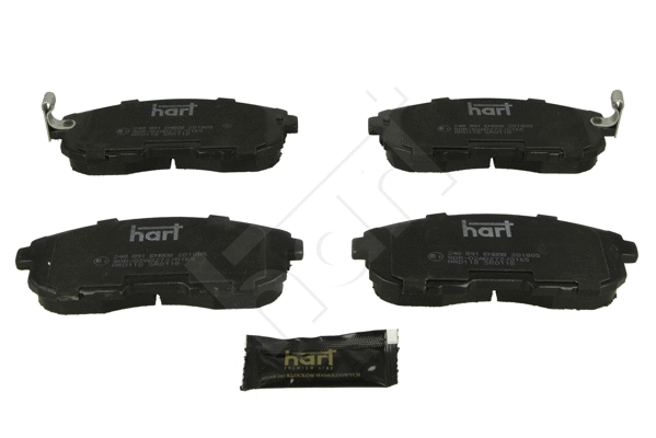 Brake Pad Set, disc brake (248 891)