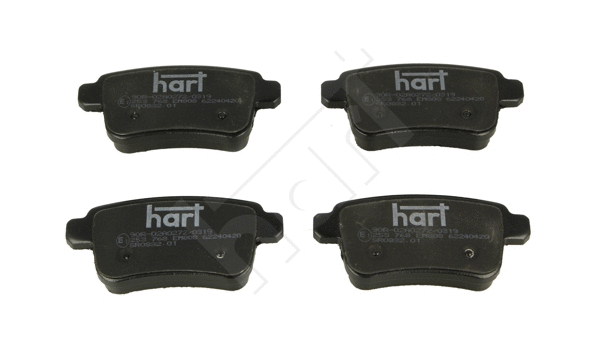 Brake Pad Set, disc brake (253 768)