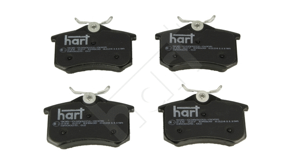 Brake Pad Set, disc brake (215 227)