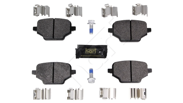 Brake Pad Set, disc brake (261 663)