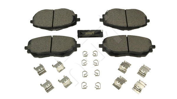 Brake Pad Set, disc brake (261 186)
