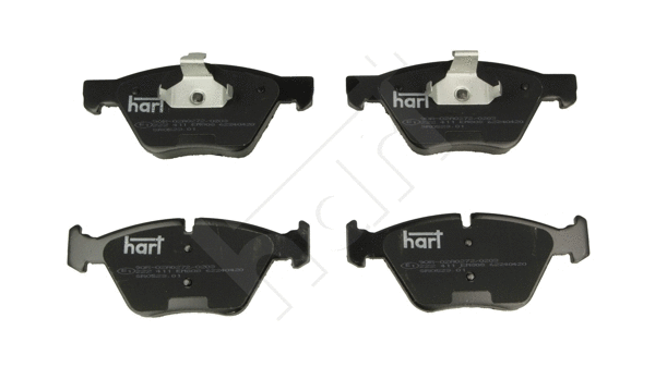 Brake Pad Set, disc brake (222 411)