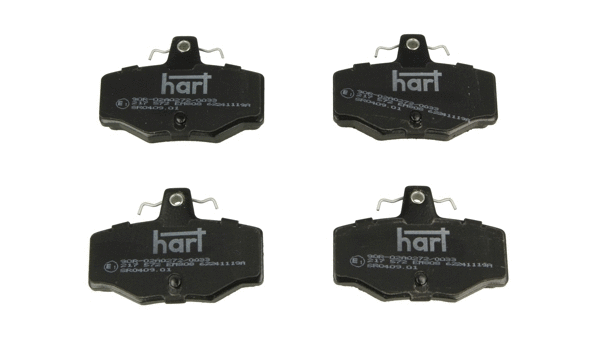 Brake Pad Set, disc brake (217 572)