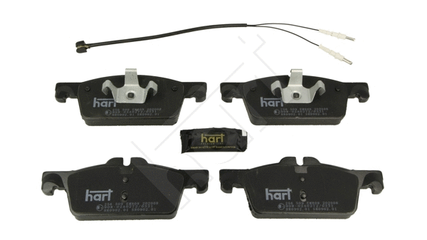 Brake Pad Set, disc brake (256 509)