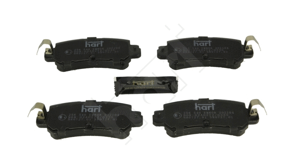 Brake Pad Set, disc brake (256 540)