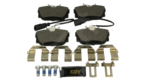 Brake Pad Set, disc brake (252 325)